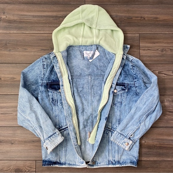 Samantha Sipos Zinna Hooded Denim Jacket - Picture 5 of 15